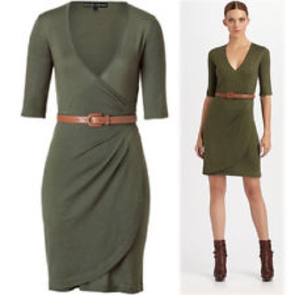 Ralph Lauren black label cashmere silk dress NWT